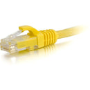 C2G 6in Cat5e Snagless Unshielded (UTP) Network Patch Cable - Yellow - American Tech Depot