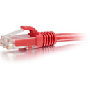C2G 6in Cat6 Snagless Unshielded (UTP) Network Patch Cable - Red - American Tech Depot