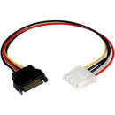 StarTech.com 12in SATA to LP4 Power Cable Adapter - F-M - American Tech Depot