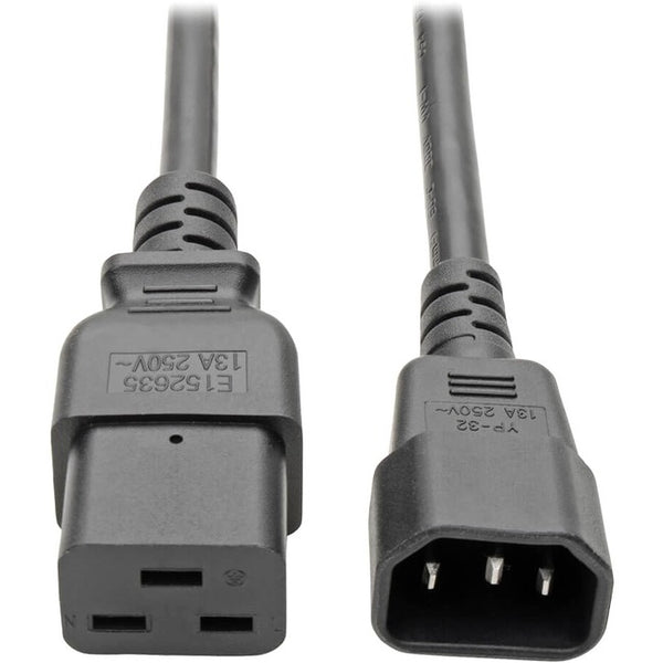 Tripp Lite 10ft Power Cord Adapter Cable C19 to C14 10A 16AWG 10' - American Tech Depot