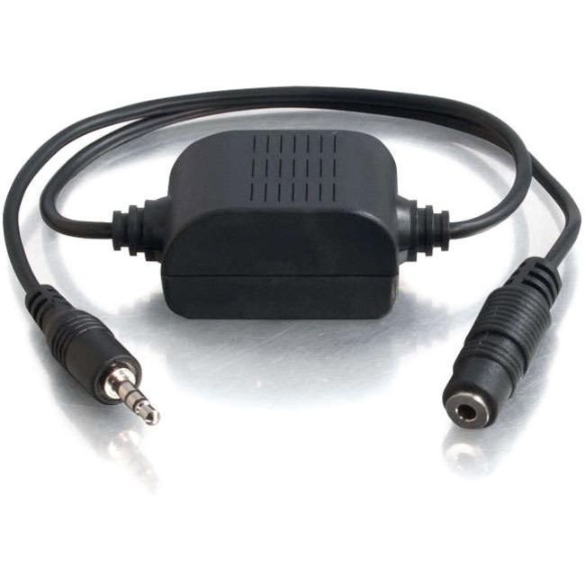 C2G 3.5mm Extension Stereo Audio Isolation Transformer - American Tech Depot