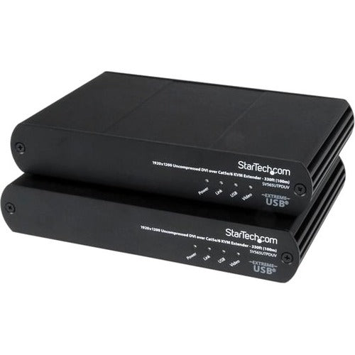 StarTech.com USB DVI over Cat 5e - Cat 6 KVM Console Extender w- 1920x1200 Uncompressed Video - 330ft (100m)