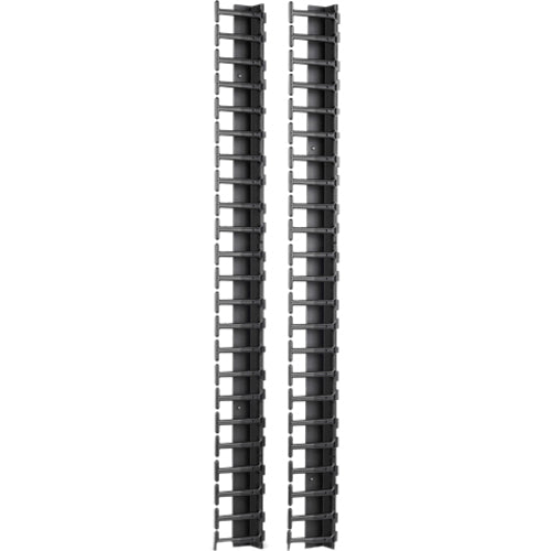 APC by Schneider Electric Vertical Cable Manager for NetShelter SX 600mm Wide 42U (Qty 2) - American Tech Depot