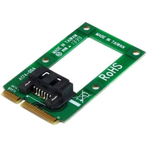 StarTech.com mSATA to SATA HDD - SSD Adapter - Mini SATA to SATA Converter Card - American Tech Depot