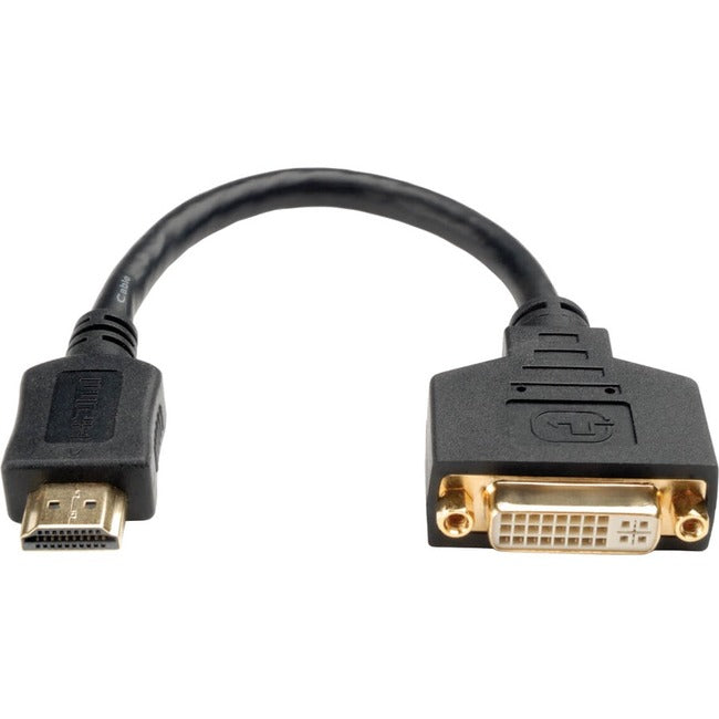 Tripp Lite 8in HDMI to DVI Cable Adapter Converter HDMI Male to DVI-D Female 8" - American Tech Depot