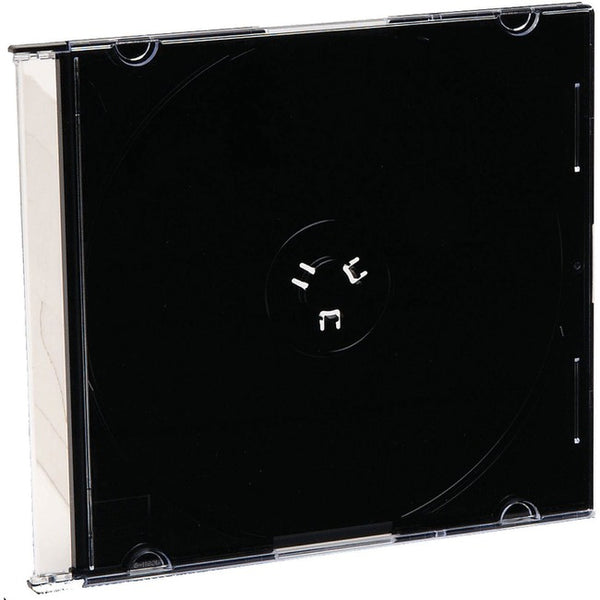 Verbatim CD-DVD Black Slim Jewel Cases - 200pk (bulk)