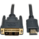 Tripp Lite 12ft HDMI to DVI-D Digital Monitor Adapter Video Converter Cable M-M 12' - American Tech Depot