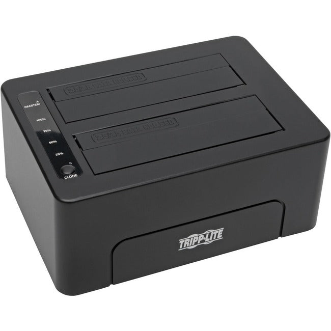 Tripp Lite USB 3.0 SuperSpeed to Dual SATA External Hard Drive Docking Station w- Cloning 2.5in and 3.5in HDD - American Tech Depot