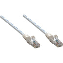 Intellinet Network Solutions Cat5e UTP Network Patch Cable, 100 ft (30 m), White - American Tech Depot