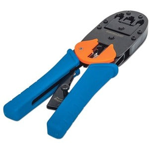 Intellinet Network Solutions RJ45, RJ12, RJ11 Modular Plug Crimping Tool