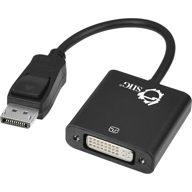 SIIG DisplayPort to DVI Adapter Converter - American Tech Depot