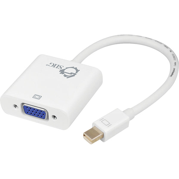 SIIG Mini DisplayPort to VGA Adapter Converter - American Tech Depot