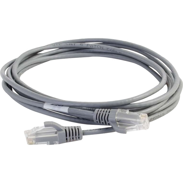 C2G 1.5ft Cat6 Snagless Unshielded (UTP) Slim Network Patch Cable - Gray - American Tech Depot