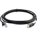 C2G 1.5ft Cat6 Snagless Unshielded (UTP) Slim Network Patch Cable - Black - American Tech Depot