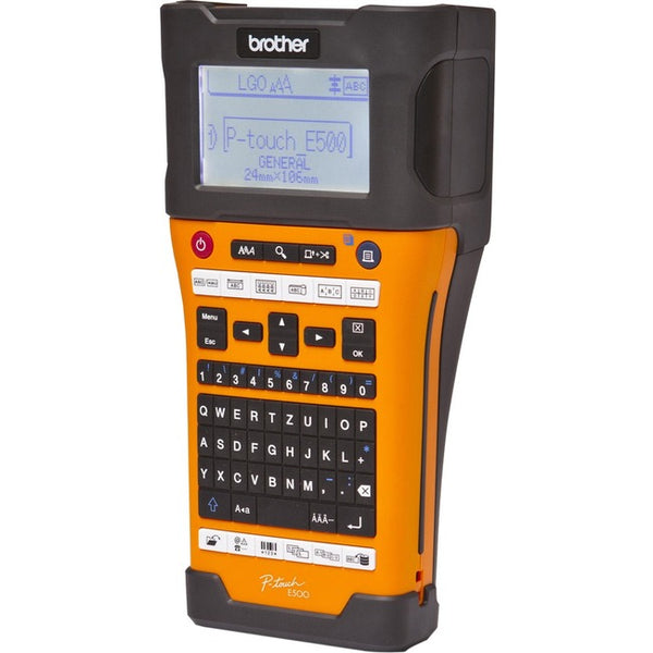 Brother Industrial Handheld Labeling Tool w- Auto Cutter & Computer Connectivity - American Tech Depot