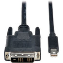 Tripp Lite 6ft Mini DisplayPort to DVI Adpater Converter Cable mDP to DVI 1920 x 1080 M-M - American Tech Depot