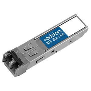 AddOn Alcatel-Lucent Nokia iSFP-GIG-LH40 Compatible TAA Compliant 1000Base-LH SFP Transceiver (SMF, 1310nm, 40km, LC, DOM)