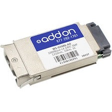 AddOn Cisco WS-G5486 Compatible TAA Compliant 1000Base-LX GBIC Transceiver (SMF, 1310nm, 10km, SC)