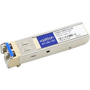 Brocade (Formerly) E1MG-100FX-LR Compatible TAA Compliant 100Base-LH SFP Transceiver (SMF, 1310nm, 40km, LC)