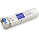 AddOn Juniper Networks EX-SFP-GE10KT13R15 Compatible TAA Compliant 1000Base-BX SFP Transceiver (SMF, 1310nmTx-1550nmRx, 10km, LC, DOM)