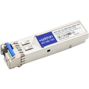 AddOn Huawei SFP-GE-LX-SM1310-BIDI Compatible TAA Compliant 1000Base-BX SFP Transceiver (SMF, 1310nmTx-1490nmRx, 10km, LC, DOM)