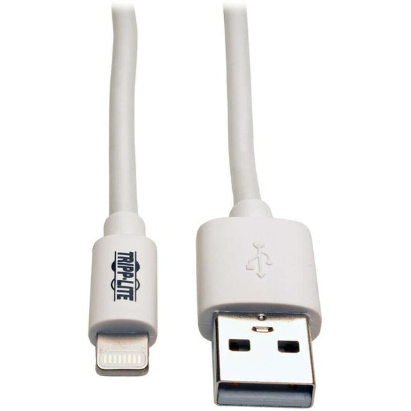 Tripp Lite 6ft Lightning USB-Sync Charge Cable for Apple Iphone - Ipad White 6' - American Tech Depot