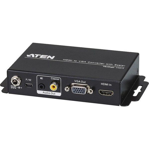 VanCryst VC812 HDMI to VGA Converter with Scaler-TAA Compliant - American Tech Depot