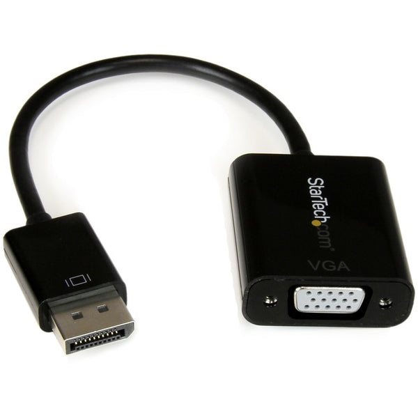 StarTech.com DisplayPort to VGA Adapter - 1920x1200 - Multi Monitor Solution - DisplayPort 1.2 to VGA Dongle (DP2VGA3) - American Tech Depot