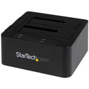 StarTech.com USB 3.0 - eSATA Dual Hard Drive Docking Station with UASP for 2.5-3.5in SATA SSD - HDD - SATA 6 Gbps