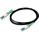 AddOn Arista Networks CAB-Q-Q-3M Compatible TAA Compliant 40GBase-CU QSFP+ to QSFP+ Direct Attach Cable (Passive Twinax, 3m) - American Tech Depot