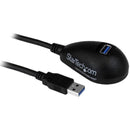 StarTech.com 5 ft Black Desktop SuperSpeed USB 3.0 Extension Cable - A to A M-F - American Tech Depot