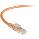 Black Box GigaTrue 3 CAT6 550-MHz Lockable Patch Cable (UTP), Orange, 100-ft. (30.4-m) - American Tech Depot