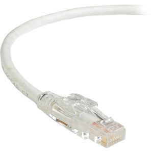 Black Box GigaTrue 3 CAT6 550-MHz Lockable Patch Cable (UTP), White, 6-ft. (1.8-m) - American Tech Depot