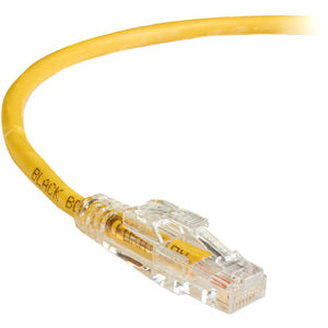 Black Box GigaTrue 3 CAT6 550-MHz Lockable Patch Cable (UTP), Yellow, 6-ft. (1.8-m) - American Tech Depot