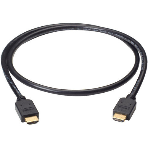 Black Box Premium High-Speed HDMI Cable with Ethernet, Male-Male, 5-m (16.4-ft.) - American Tech Depot