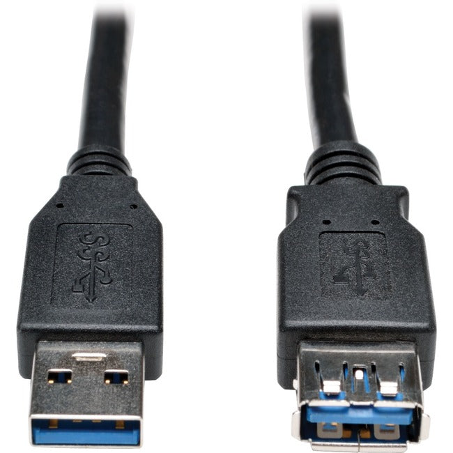 Tripp Lite 6ft USB 3.0 SuperSpeed Extension Cable A Male to A Female Black - American Tech Depot