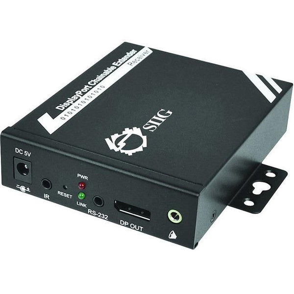 SIIG DisplayPort to CAT5e Daisy Chain HD with RS-232 & IR - Repeater - American Tech Depot