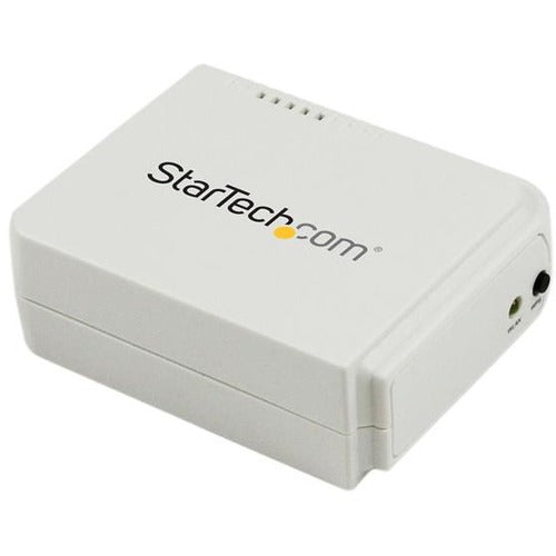 StarTech.com 1 Port USB Wireless N Network Print Server with 10-100 Mbps Ethernet Port - 802.11 b-g-n