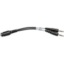 Tripp Lite 6in 4-Position Female to 3x2-Position Male Audio Headset Splitter Adapter 3.5mm 6" - American Tech Depot