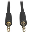 Tripp Lite 1ft Mini Stereo Audio Dubbing Cord 3.5mm M-M 1' - American Tech Depot