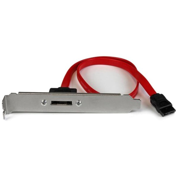 StarTech.com 18in 1 Port SATA to eSATA Plate Adapter - American Tech Depot