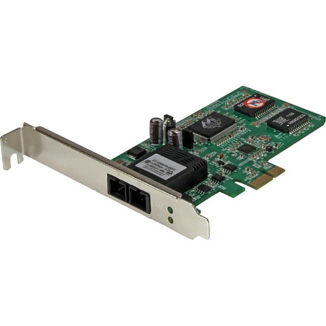 StarTech.com PCI Express (PCIe) Gigabit Ethernet Multimode SC Fiber Network Card Adapter NIC - 550m - American Tech Depot