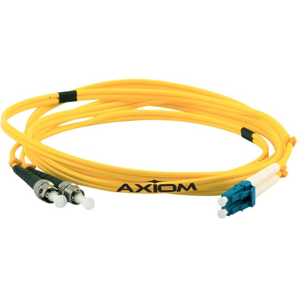 Axiom LC-ST Singlemode Duplex OS2 9-125 Fiber Optic Cable 25m - American Tech Depot