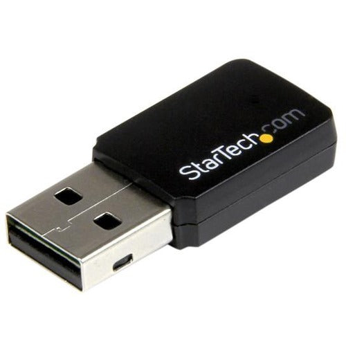 StarTech.com USB 2.0 AC600 Mini Dual Band Wireless-AC Network Adapter - 1T1R 802.11ac WiFi Adapter - American Tech Depot
