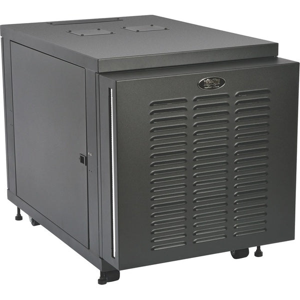 Tripp Lite 12U Industrial Rack Floor Enclosure Server Cabinet Doors & Sides - American Tech Depot