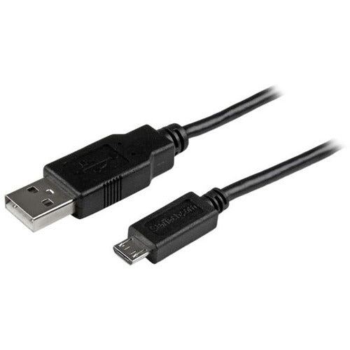 StarTech.com 15cm (6in) Mobile Charge Sync USB to Slim Micro USB Cable for Smartphones and Tablets - M-M - A to Micro B - American Tech Depot