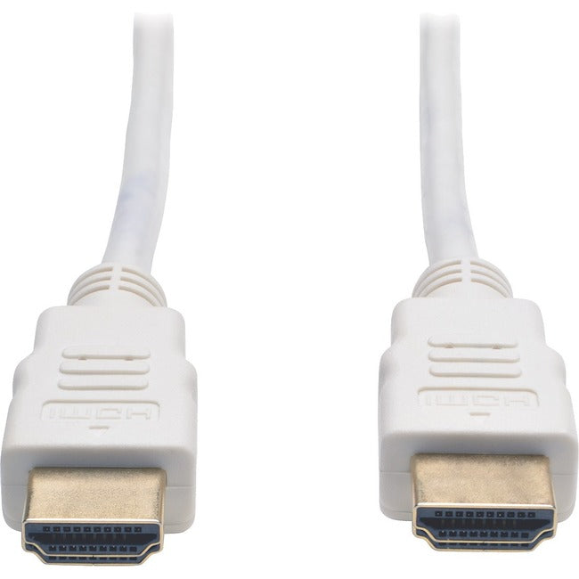 Tripp Lite 3ft High Speed HDMI Cable Digital Video with Audio 4K x 2K M-M White 3' - American Tech Depot