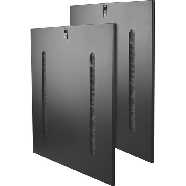 Tripp Lite 42U Rack Enclosure Cabinet Side Panels Cable Pass Through Slots - American Tech Depot