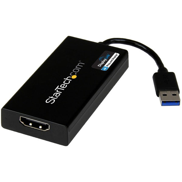 StarTech.com USB 3.0 to 4K HDMI External Multi Monitor Video Graphics Adapter - DisplayLink Certified - Ultra HD 4K - American Tech Depot