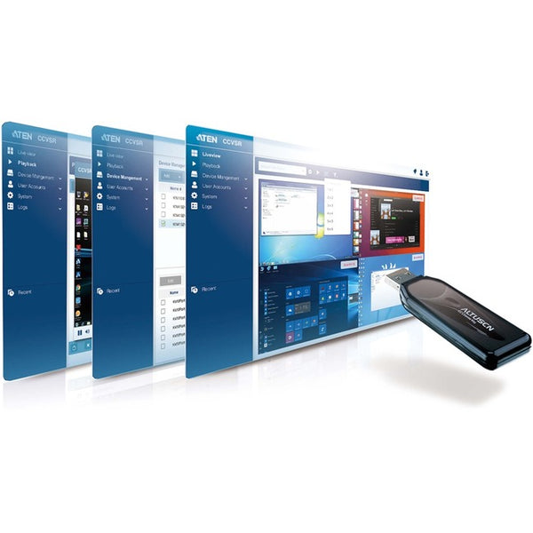 ATEN Control Center Video Session Recorder - Complete Product - 32 Node - Standard-TAA Compliant